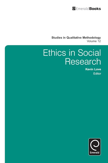 Book cover image for Ethics in Social Research ISBN: 9781780528786